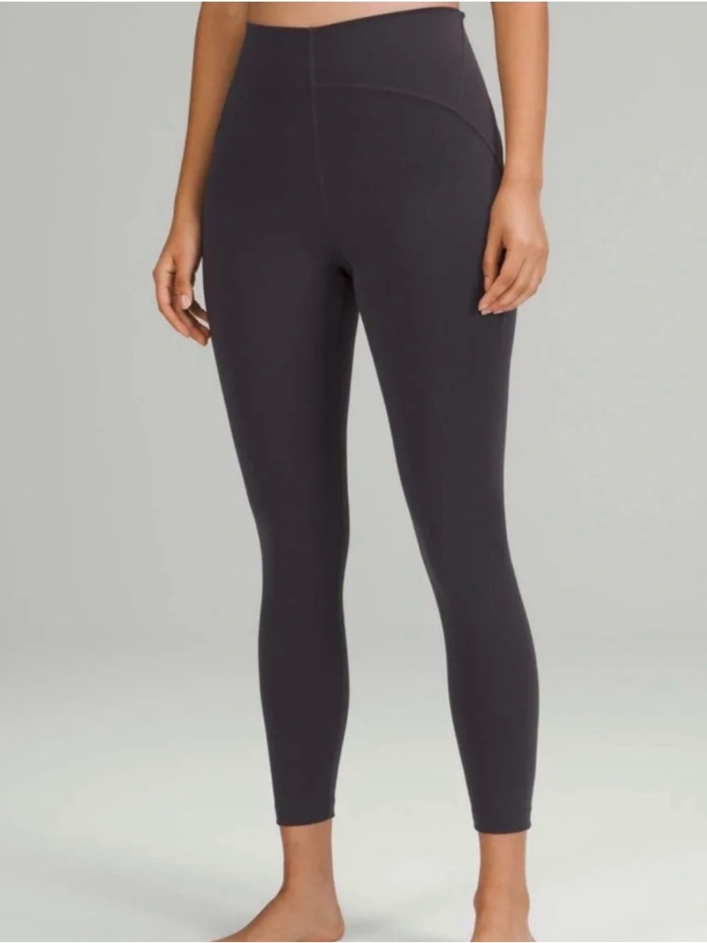 Lululemon Instill High Rise Tight Black Granite Leggings 25”